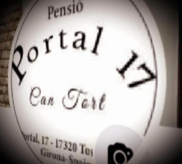Portal 17 Can Tort Тоса-де-Мар Екстер'єр фото